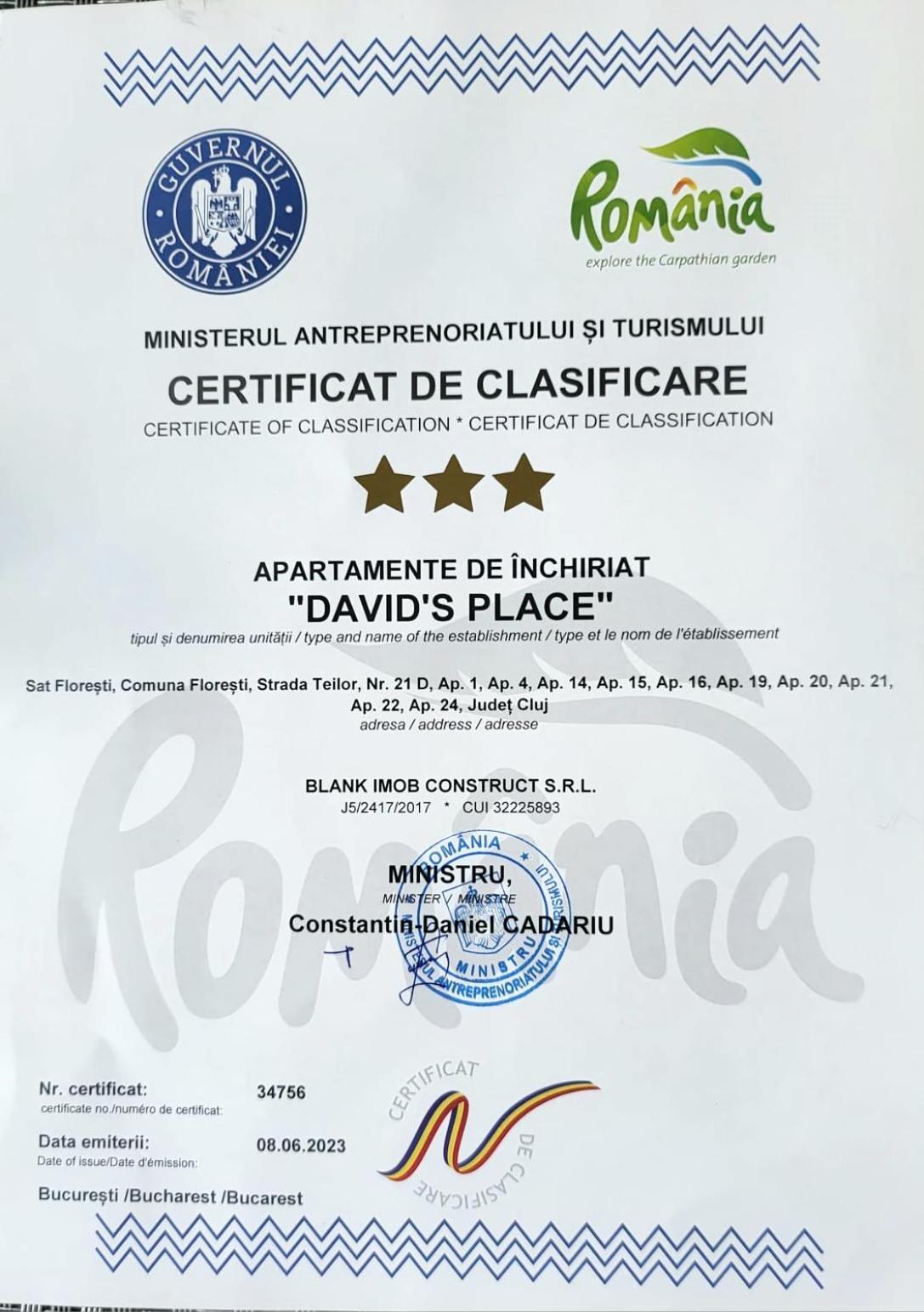 David'S Place Floresti  Bagian luar foto